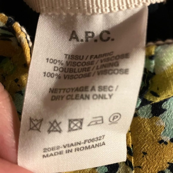 A.P.C. Floral Print Mini Skirt - Picture 4 of 4